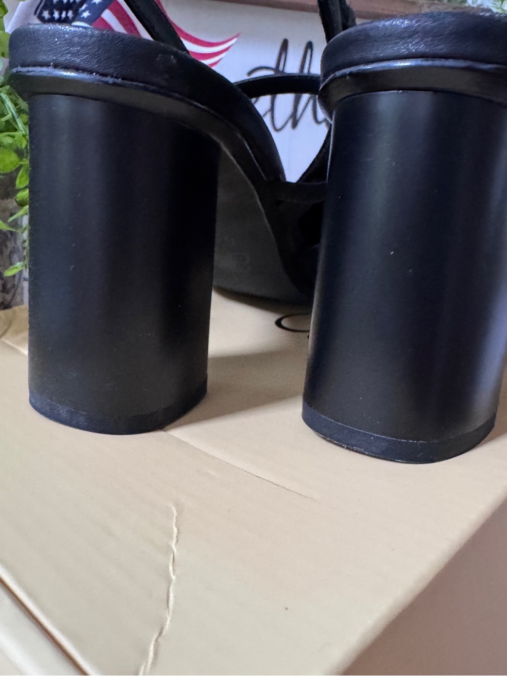 Cosy Island Black slingback heels. 8.5 NIB! - Picture 4 of 8